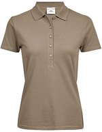 Tee Jays Bio-Baumwoll-Polo mit tailliertem Schnitt, Black S, TJ145 – Kit