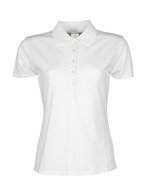 Tee Jays Bio-Baumwoll-Polo mit tailliertem Schnitt, Black S, TJ145 – Bianco