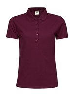 Tee Jays Bio-Baumwoll-Polo mit tailliertem Schnitt, Black S, TJ145 – Vino