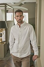 Tee Jays Langarmhemd aus 100% Baumwolle, Pastell, Black S, TJ4000 – Bild 1