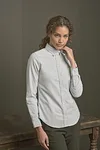 Tee Jays Langarmhemd aus 100% Baumwolle, Shaped Fit, Light Blue XL, TJ4001 – Bild 2