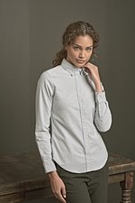 Tee Jays Langarmhemd aus 100% Baumwolle, Shaped Fit, Light Blue XL, TJ4001 – Bild 1