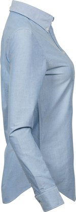 Tee Jays Langarmhemd aus 100% Baumwolle, Shaped Fit, Light Blue XL, TJ4001 – Bild 5