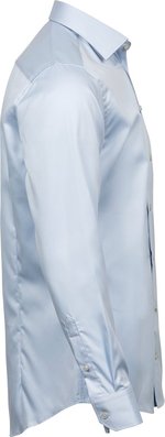Tee Jays Langarm-Hemd 100% Baumwolle Twill für Herren, Light Blue S, TJ4020 – Bild 4