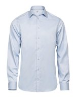 Tee Jays Langarmhemd Slim Fit mit Haifischkragen, Light Blue S, TJ4021 – Bild 3