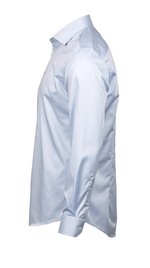 Tee Jays Langarmhemd Slim Fit mit Haifischkragen, Light Blue S, TJ4021 – Bild 5