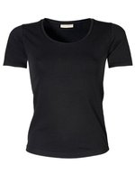 Tee Jays Slim-Fit T-Shirt aus Baumwolle, Black S, TJ450 – Bild 2