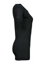 Tee Jays V-Neck T-Shirt Extra Lang für Damen, Black XS, TJ455 – Bild 5