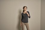 Tee Jays Stretch T-Shirt 3/4 Ärmel für Damen, Black S, TJ460 – Bild 1