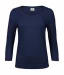 Women´s Stretch 3/4 Sleeve Tee – Light Blue