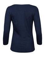 Tee Jays Stretch T-Shirt 3/4 Ärmel für Damen, Black S, TJ460 – Bild 4