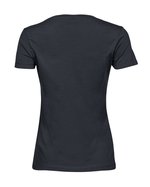 Tee Jays T-Shirt aus Bio-Baumwolle, Slim-Schnitt für Damen, Black S, TJ5001 – Bild 4