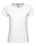 Tee Jays T-Shirt aus Bio-Baumwolle, Slim-Schnitt für Damen, White XXL, TJ5001 – Bild 2