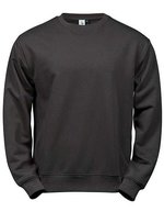 Tee Jays Bio-Sweatshirt aus Baumwolle-Polyester-Mix, Black XS, TJ5100 – Gris fonce (Uni)