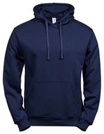 Tee Jays Bio-Baumwolle Hoodie mit Fleece-Futter, Black XS, TJ5102 – Navy