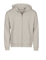UNLABELED Hooded Full Zip Sweatshirt – Cement