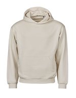 UNLABELED Heavy Loose Fit Hooded Sweatshirt – Cement