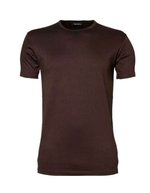 Tee Jays Slim-Cut T-Shirt aus Bio-Baumwolle, Black S, TJ520 – Chocolat