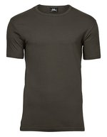 Tee Jays Slim-Cut T-Shirt aus Bio-Baumwolle, Black S, TJ520 – Fonce Olive