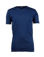 Tee Jays Slim-Cut T-Shirt aus Bio-Baumwolle, Black S, TJ520 – Indigo