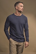 Tee Jays Langarm T-Shirt aus Bio-Baumwolle, Black S, TJ530 – Bild 1