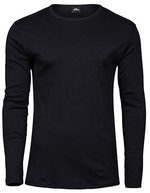 Tee Jays Langarm T-Shirt aus Bio-Baumwolle, Black S, TJ530 – Bild 2