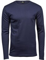 Tee Jays Langarm T-Shirt aus Bio-Baumwolle, Black S, TJ530 – Navy