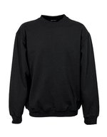 Tee Jays Langarm-Sweatshirt aus Baumwolle, Regular Fit – Black