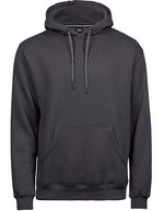 Tee Jays Hoodie aus Ringspinn-Baumwolle mit Kapuze, Black S, TJ5430 – Gris fonce (Uni)