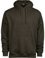 Tee Jays Hoodie aus Ringspinn-Baumwolle mit Kapuze, Black S, TJ5430 – Fonce Olive