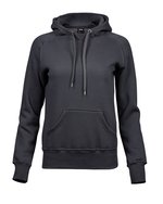 Tee Jays Hooded Sweatshirt mit doppellagiger Kapuze, Black S, TJ5431 – Bild 3