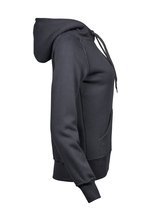 Tee Jays Hooded Sweatshirt mit doppellagiger Kapuze, Black S, TJ5431 – Bild 5