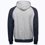 Tee Jays Two-Tone Hoodie with Raglan Cut, Heather Grey/Navy XXL, TJ5432 – image 4