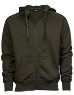 Tee Jays Hooded Jacket mit doppellagiger Kapuze – Dark Olive