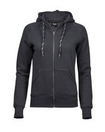 Tee Jays Sweatshirt mit doppellagiger Kapuze für Damen, Black S, TJ5436N – Bild 3