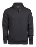 Tee Jays Sweatshirt mit Half-Zip und Elasthan für Herren, Navy XL, TJ5438 – Bild 3