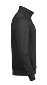 Tee Jays Sweatshirt mit Half-Zip und Elasthan für Herren, Black S, TJ5438 – Bild 5