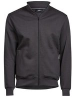 Tee Jays Vollzip Strickjacke mit Taschen – Dark Grey (Solid)