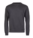 Tee Jays Rippstrick Crew Neck Pullover, Black S, TJ5504 – image 3