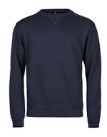 Tee Jays Rippstrick Crew Neck Pullover, Black S, TJ5504 – Navy
