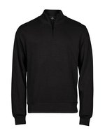Tee Jays Rippstrick Interlock Halbzip-Pullover, Black S, TJ5506 – Bild 2