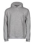 Tee Jays Sportlicher Kapuzenpullover für aktive Nutzung, Black XS, TJ5702 – Heather Grey