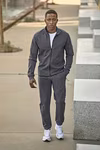 Tee Jays Veste Sweat Zippée Intégrale Athletic, Heather Grey L, TJ5704 – image 2