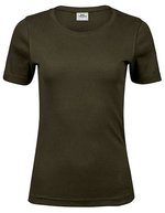 Tee Jays Bio-Baumwolle T-Shirt Sustainable 2022, Deep Red XXL, TJ580N – Scuro Oliva