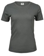 Tee Jays Bio-Baumwolle T-Shirt Sustainable 2022, Deep Red XXL, TJ580N – Polvere Grigio