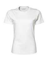 Tee Jays Bio-Baumwolle T-Shirt Sustainable 2022, Deep Red XXL, TJ580N – Bianco