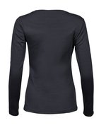 Tee Jays Langarm T-Shirt aus Bio-Baumwolle, Black S, TJ590 – Bild 4