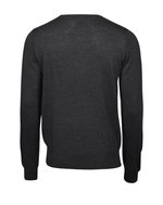 Tee Jays Merino-Polyacryl-Pullover Rundhals Herren, Black M, TJ6000 – Bild 4