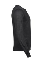 Tee Jays Merino-Polyacryl-Pullover Rundhals Herren, Black M, TJ6000 – Bild 5