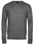 Men´s Crew Neck Sweater – Grey Melange